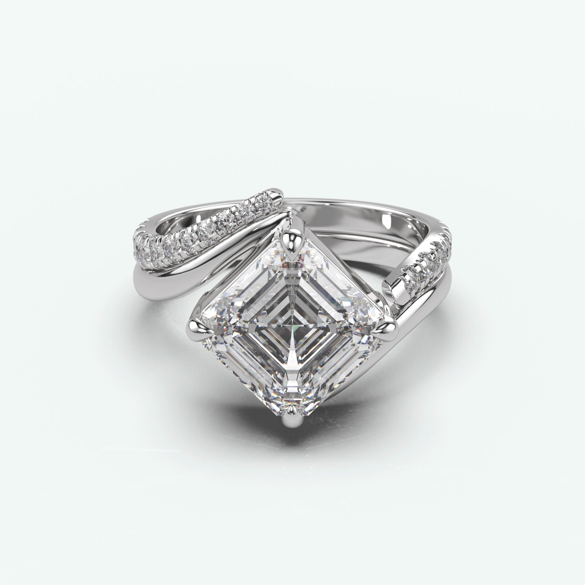 White Gold - Asscher
