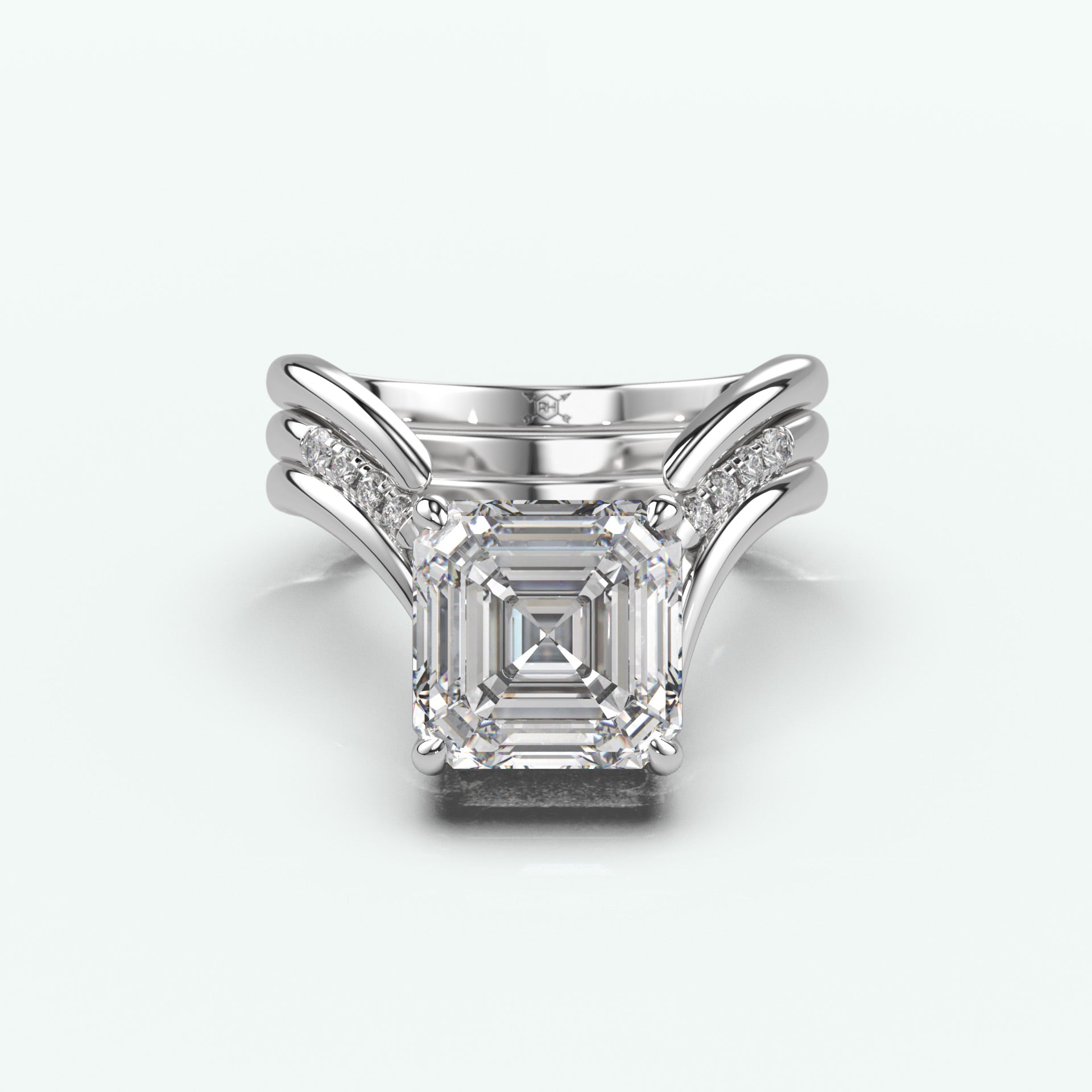 White Gold - Asscher