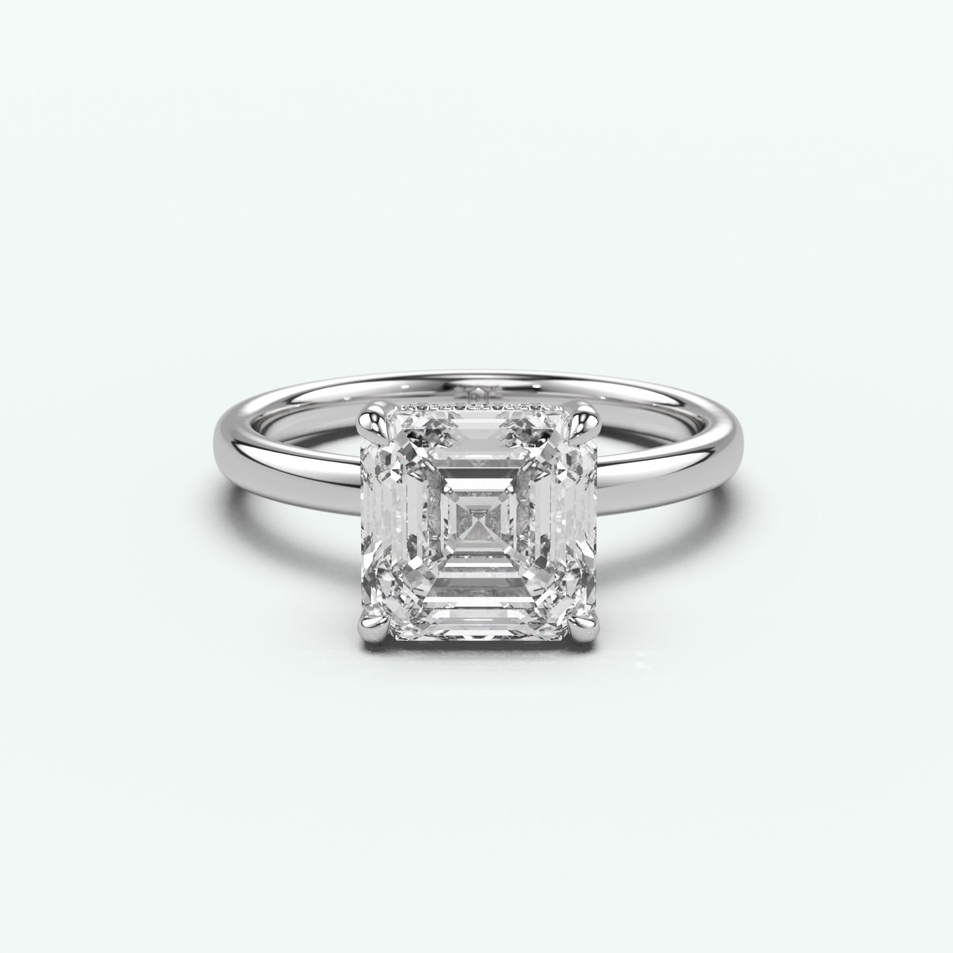 White Gold - Asscher