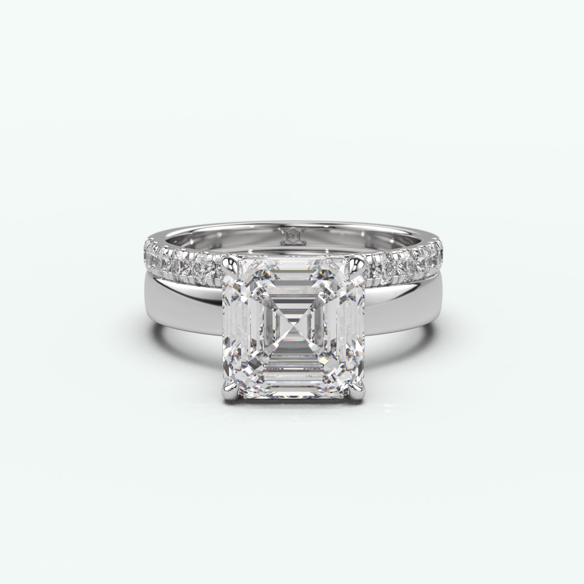 White Gold - Asscher