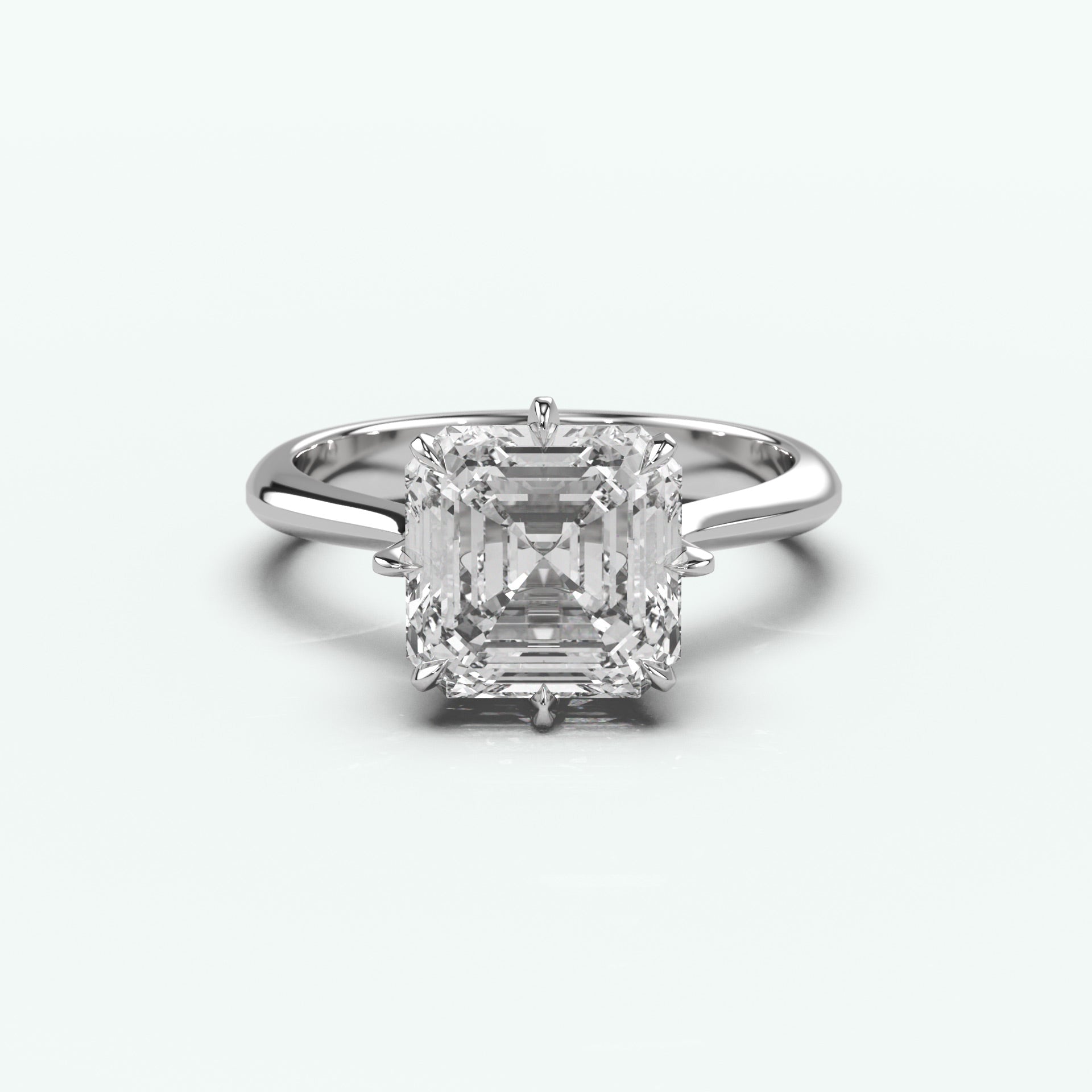 White Gold - Asscher