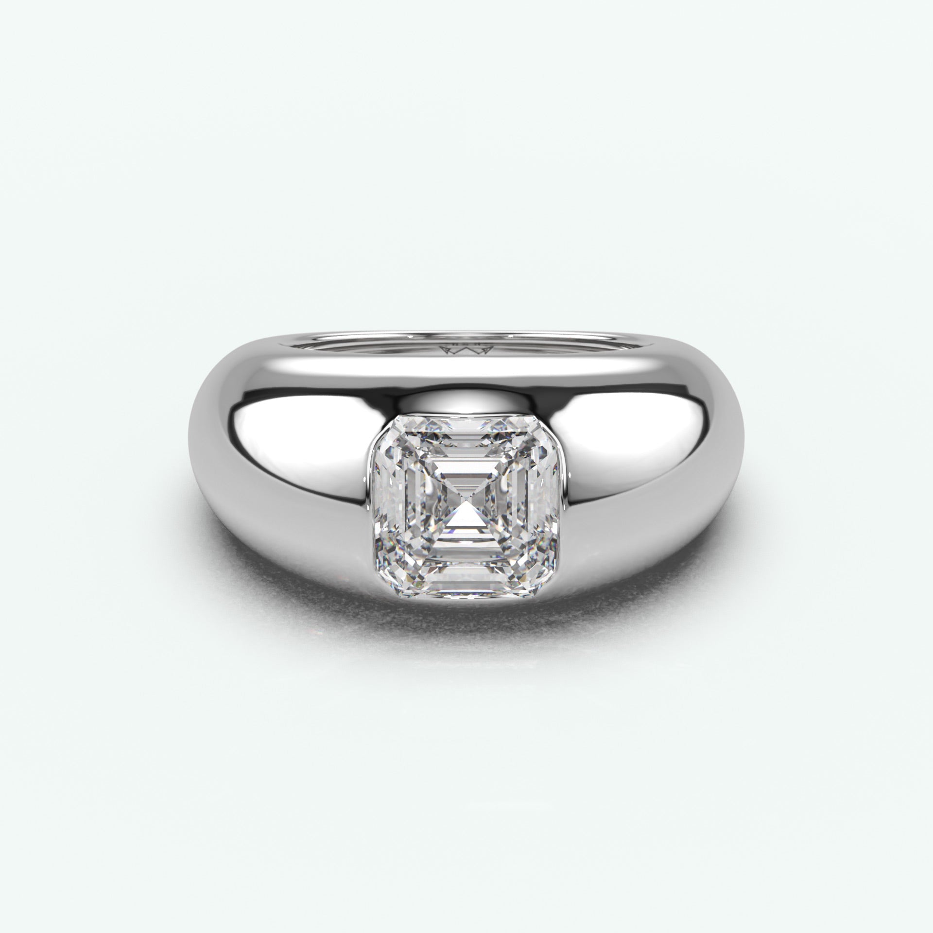 White Gold - Asscher