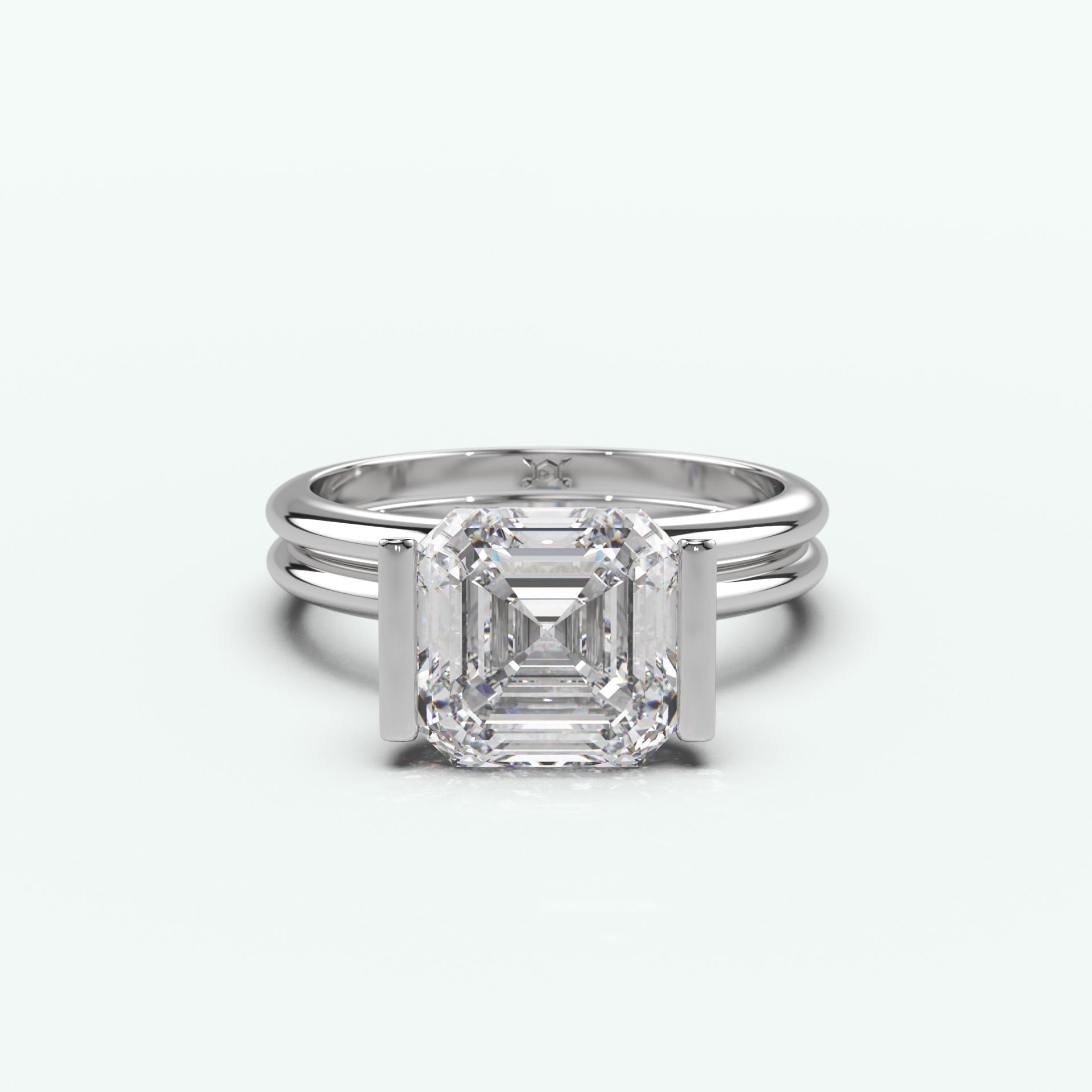 White Gold- Asscher