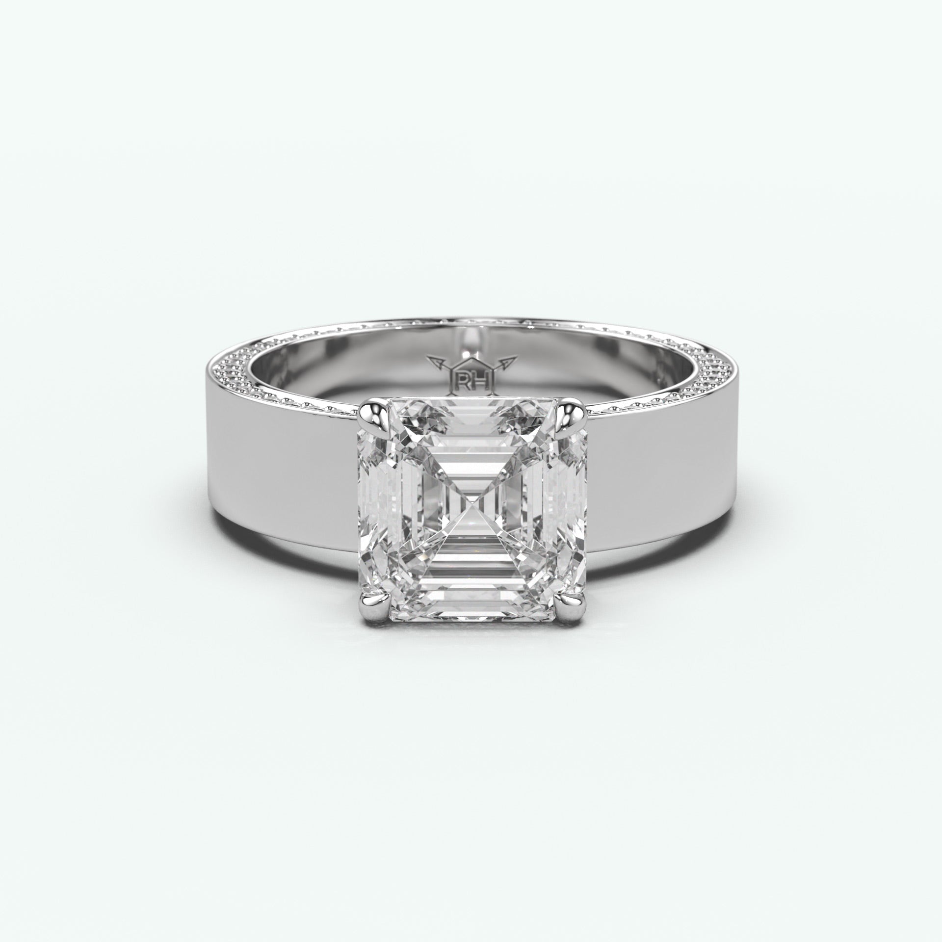 White Gold - Asscher