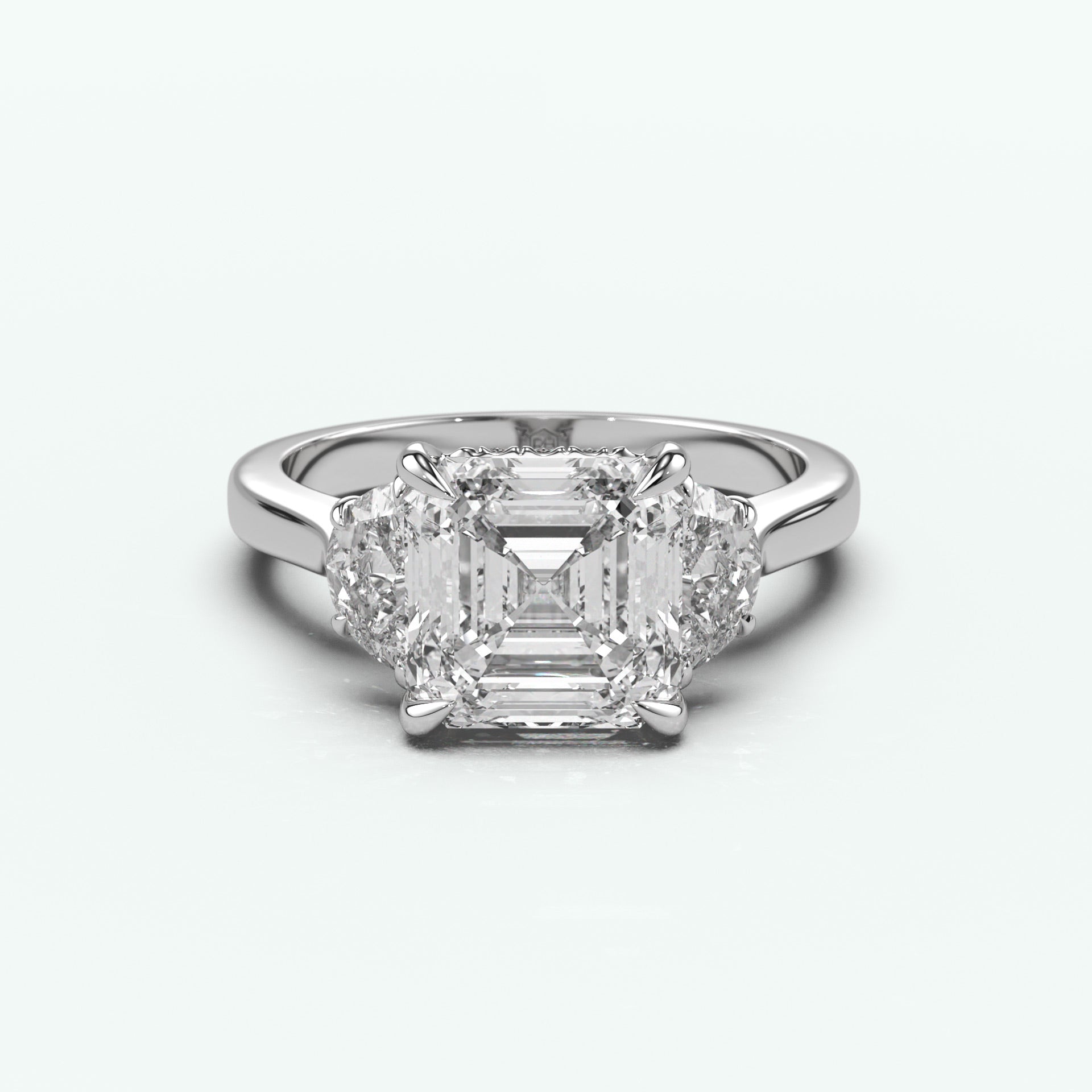 White Gold - Asscher