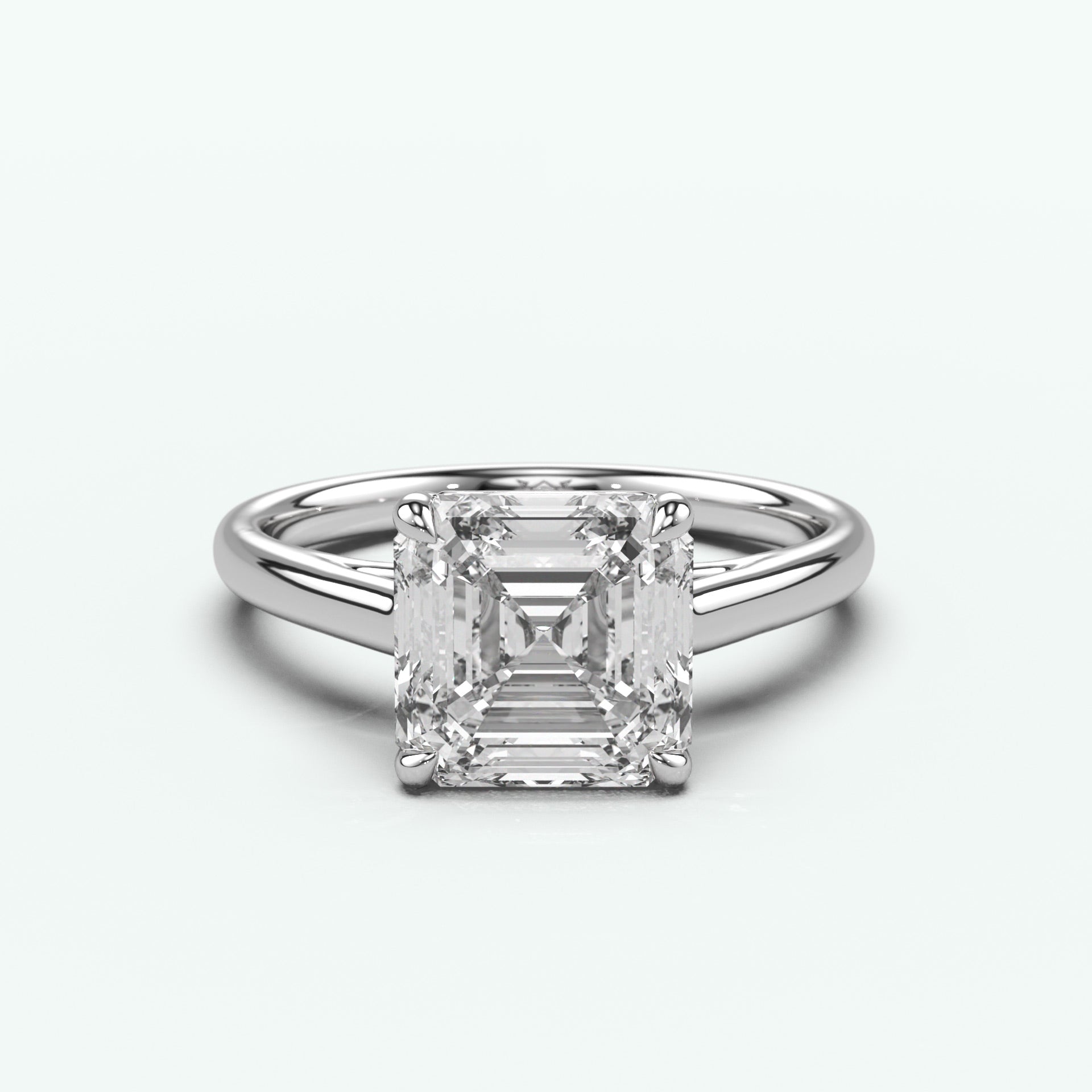 White Gold - Asscher