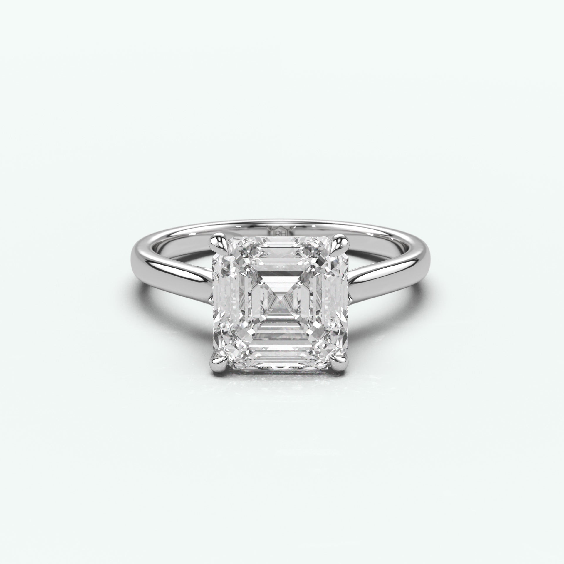White Gold - Asscher