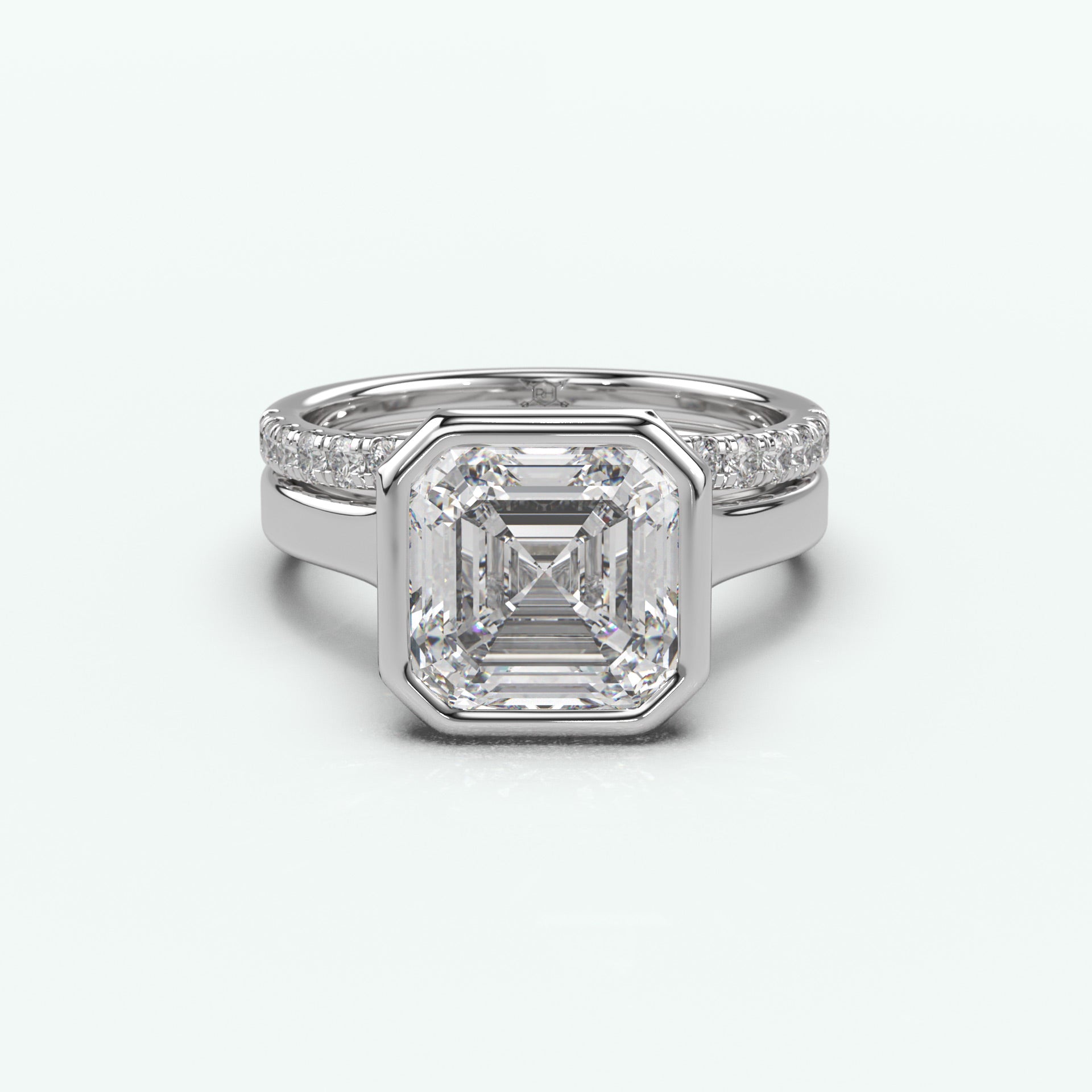 White Gold - Asscher