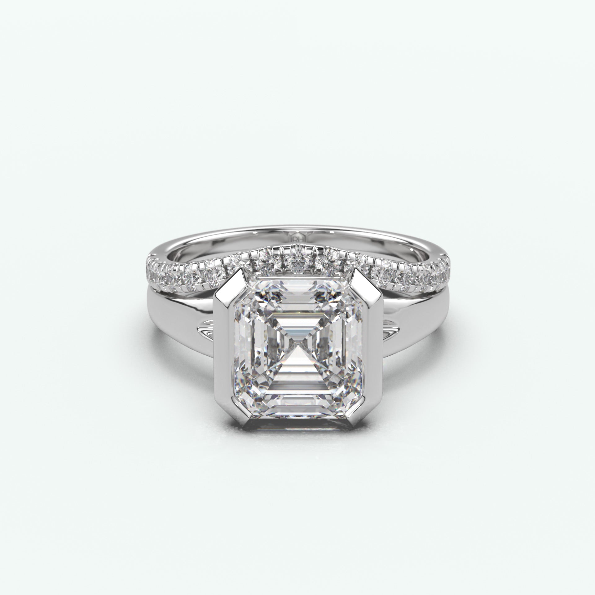 White Gold - Asscher