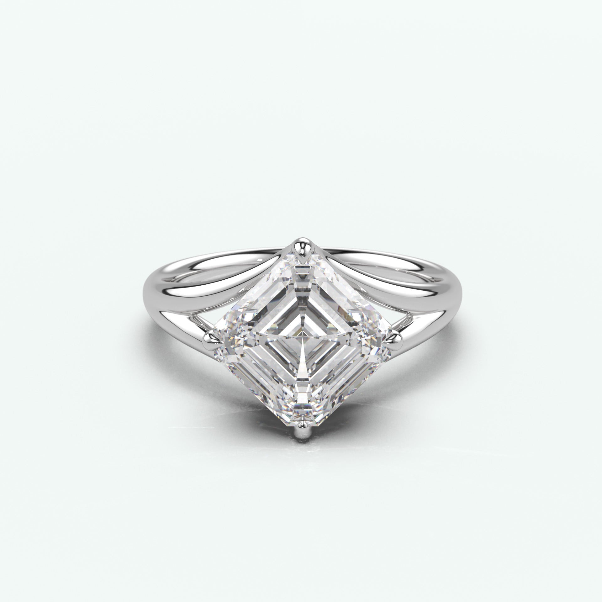 White Gold - Asscher