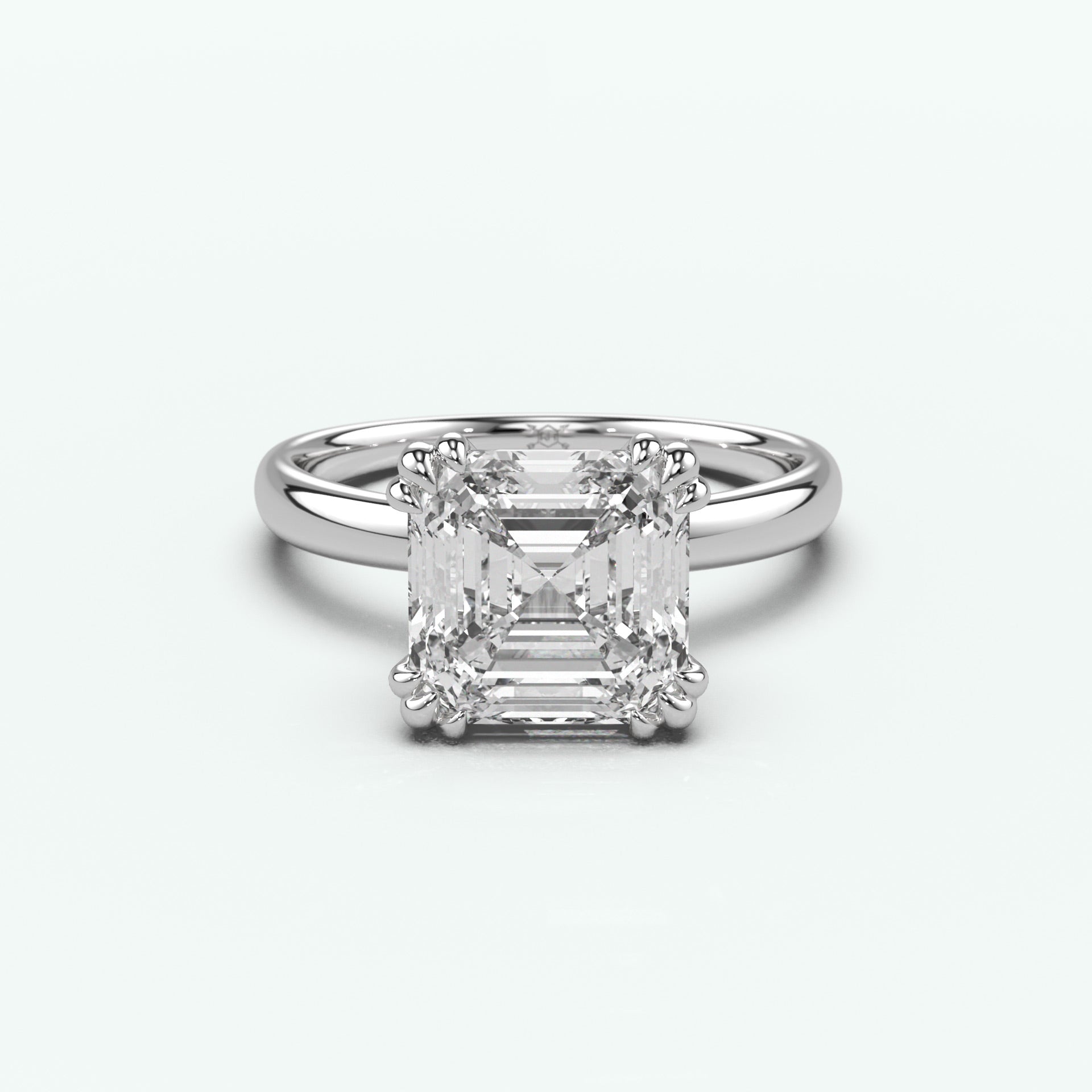White Gold - Asscher