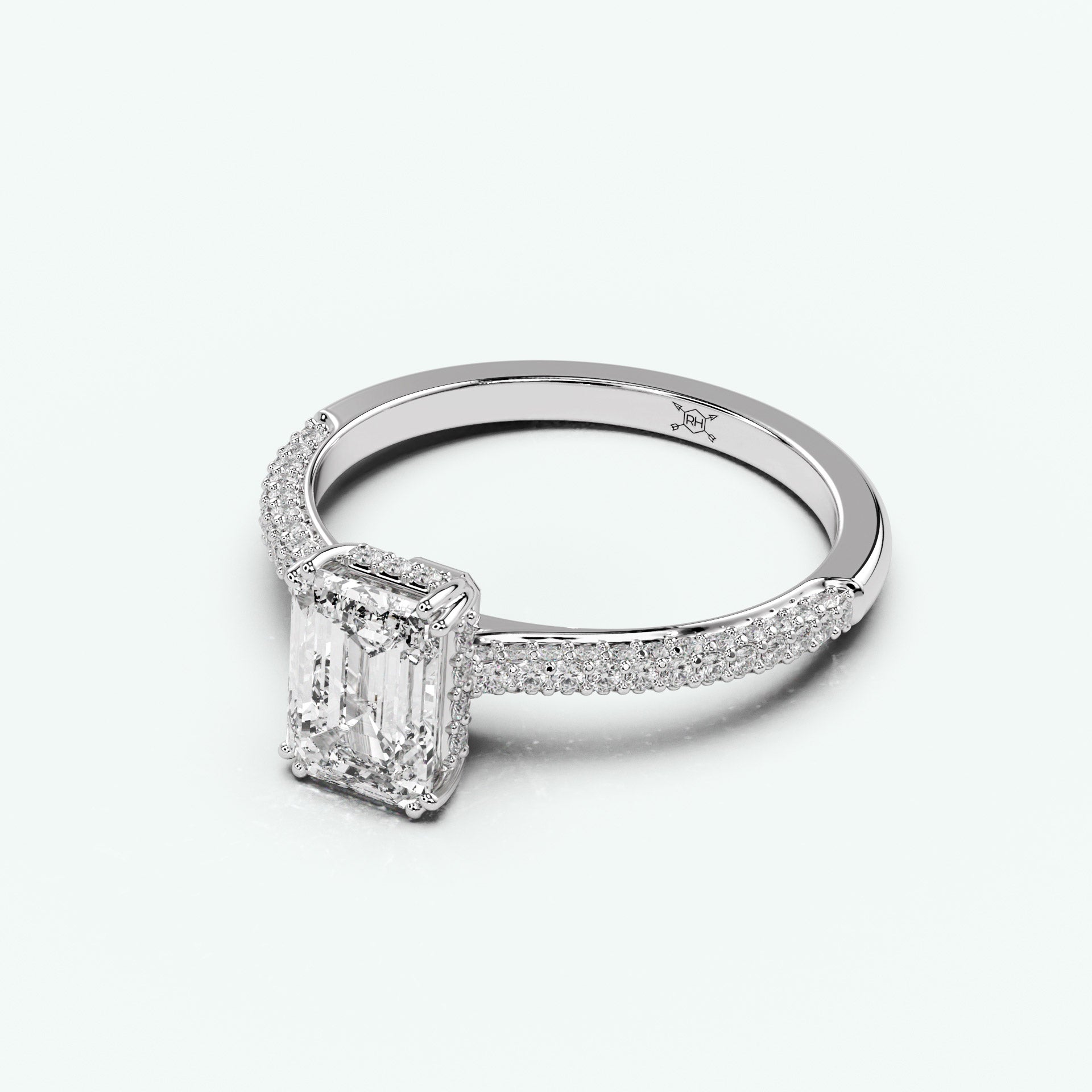 White Gold - Emerald