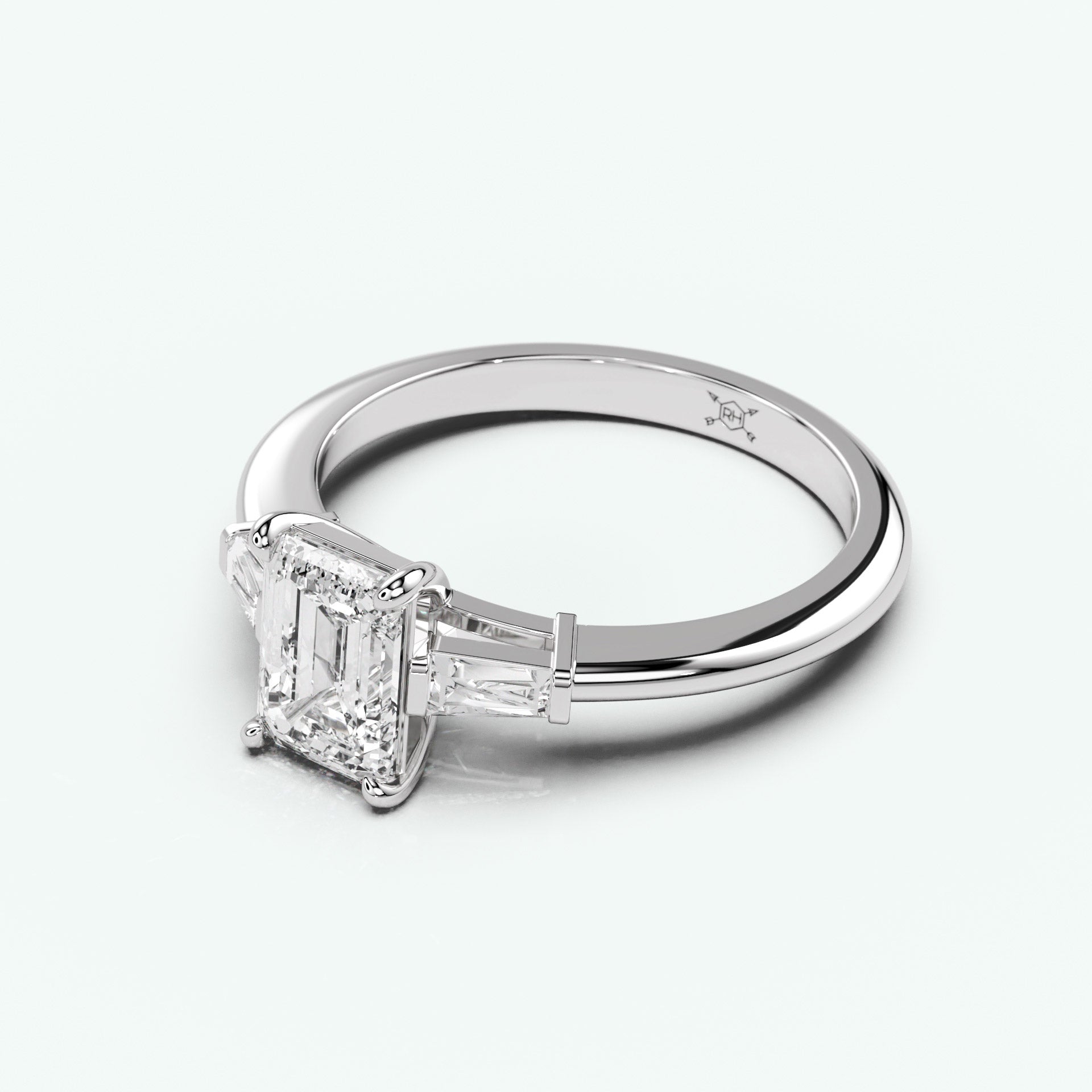 White Gold - Emerald