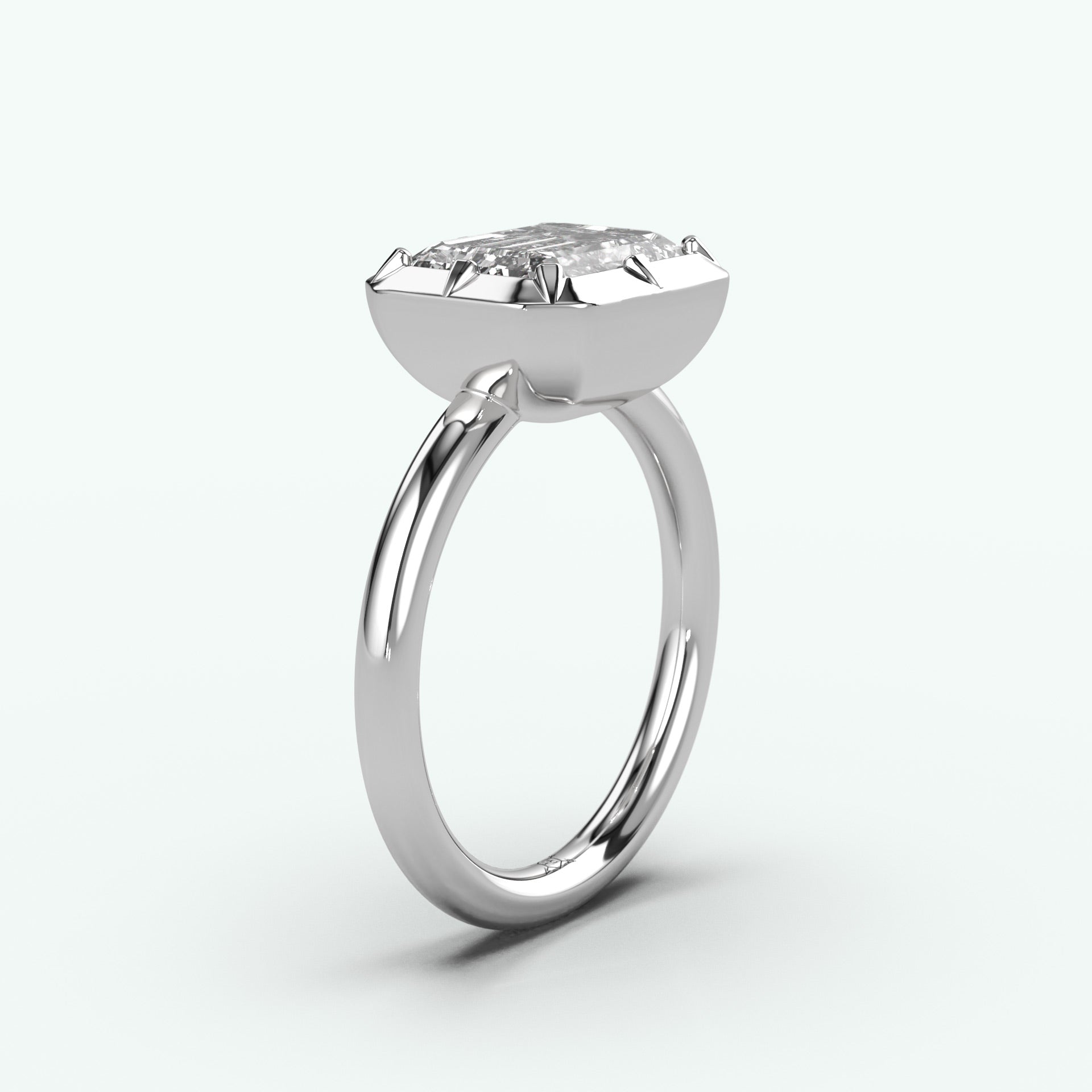 White Gold - Emerald