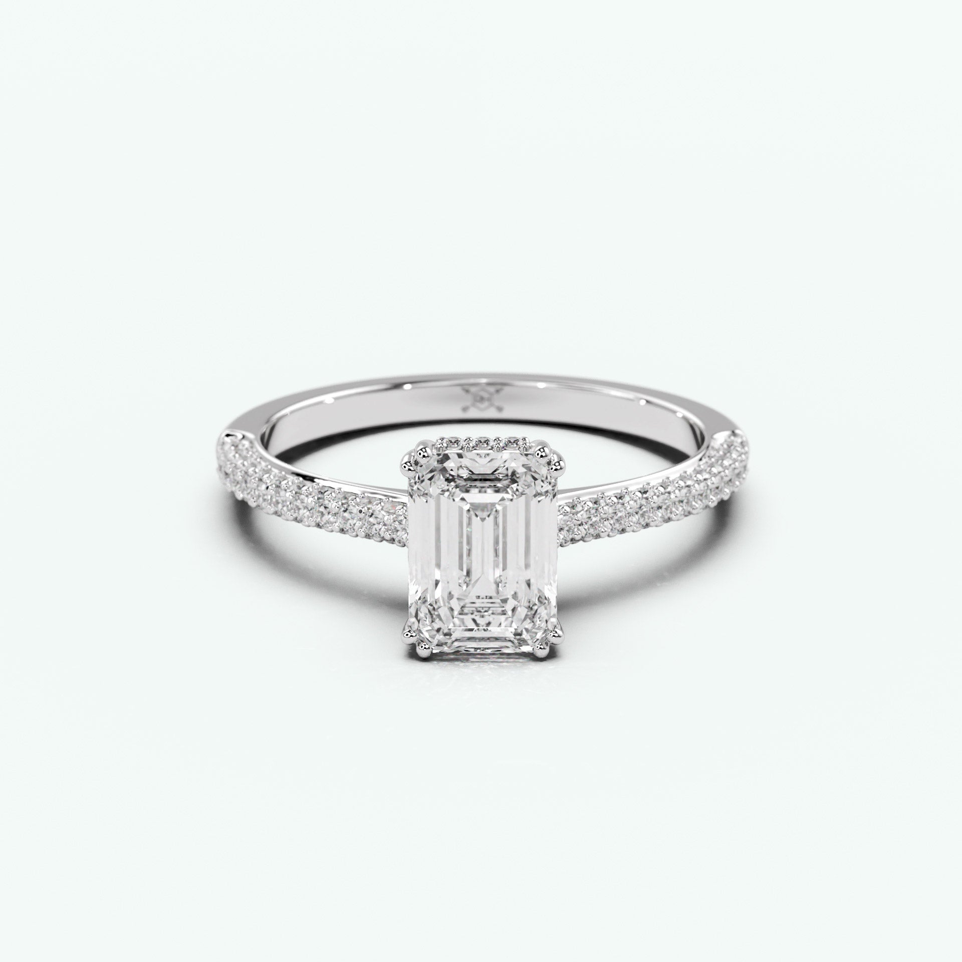 White Gold - Emerald