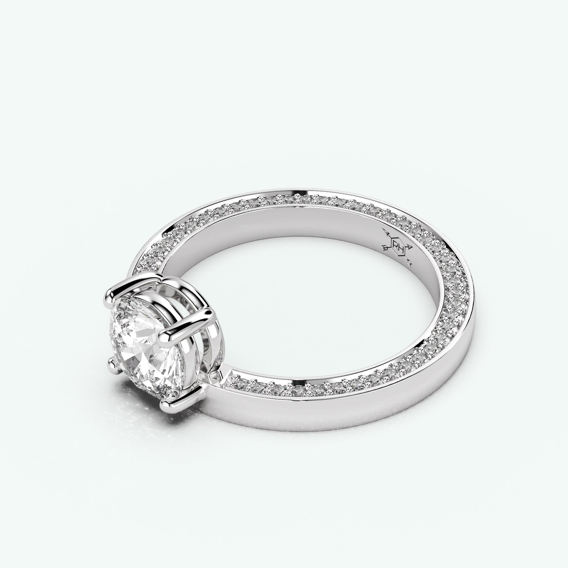 White Gold - Round