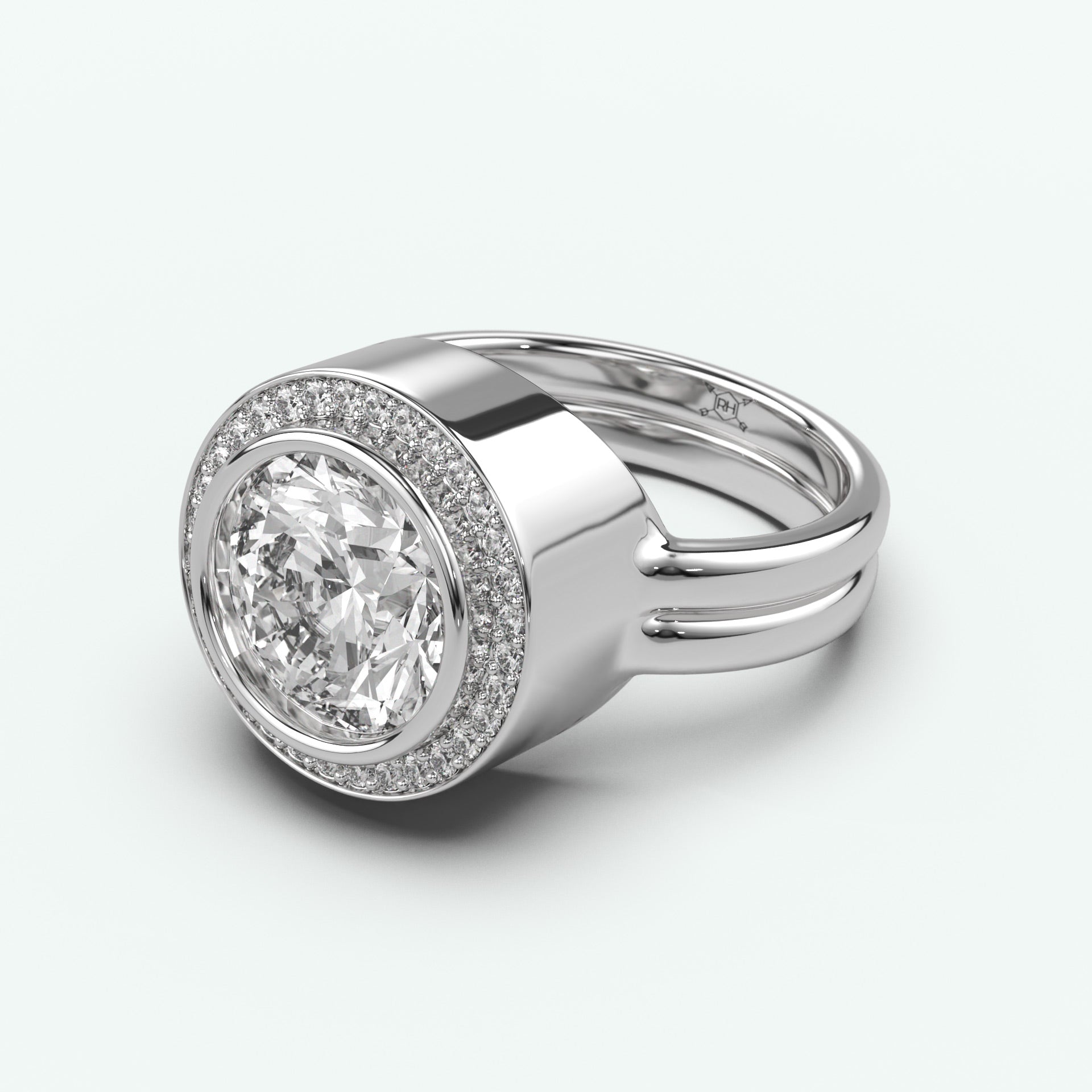 White Gold - Round