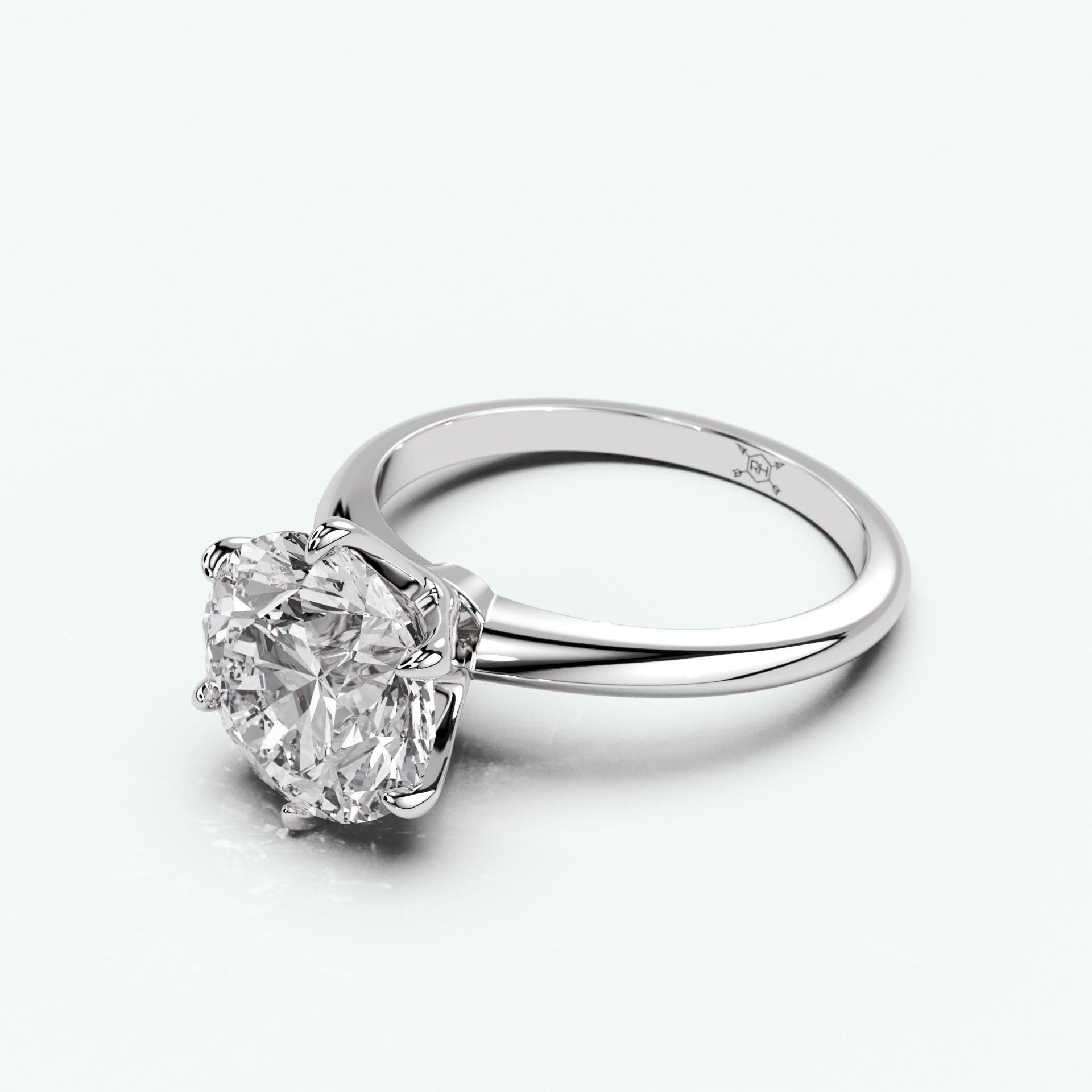 The Sign With 1.92 Carat Oval Shape Lab Grown Diamond