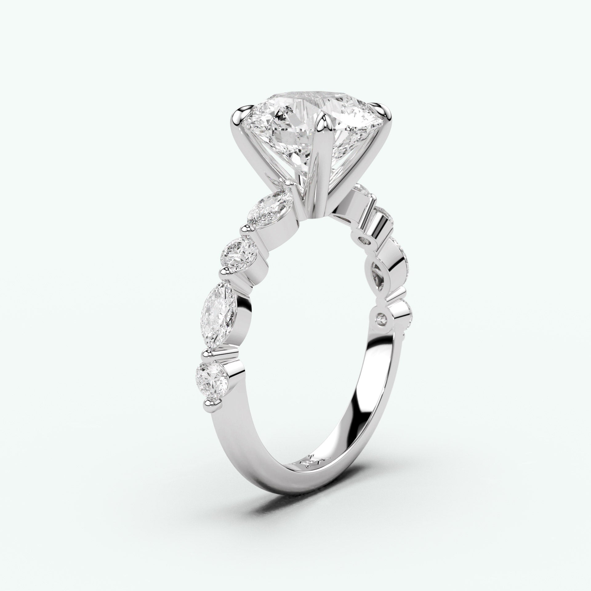 White Gold - Round