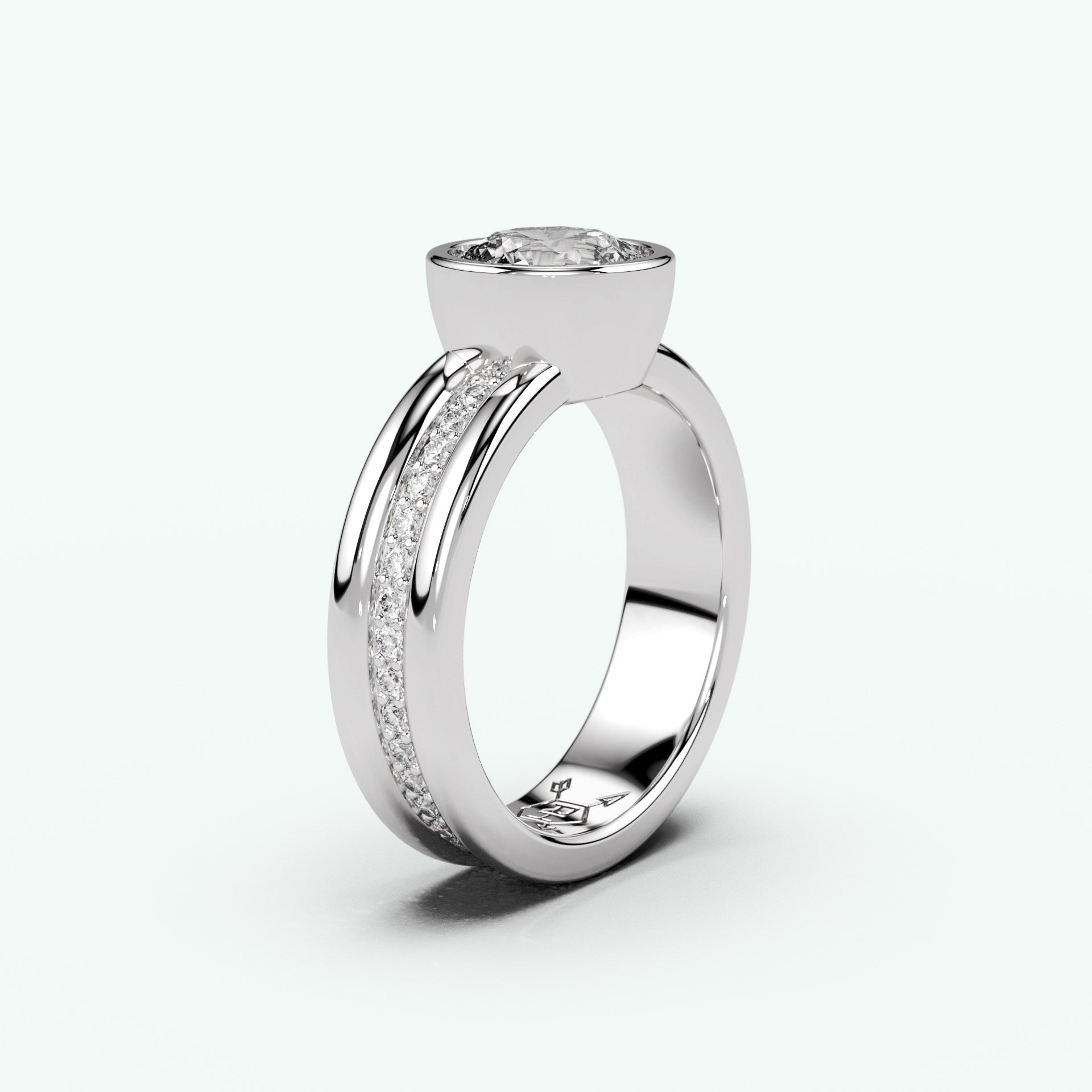 White Gold - Round