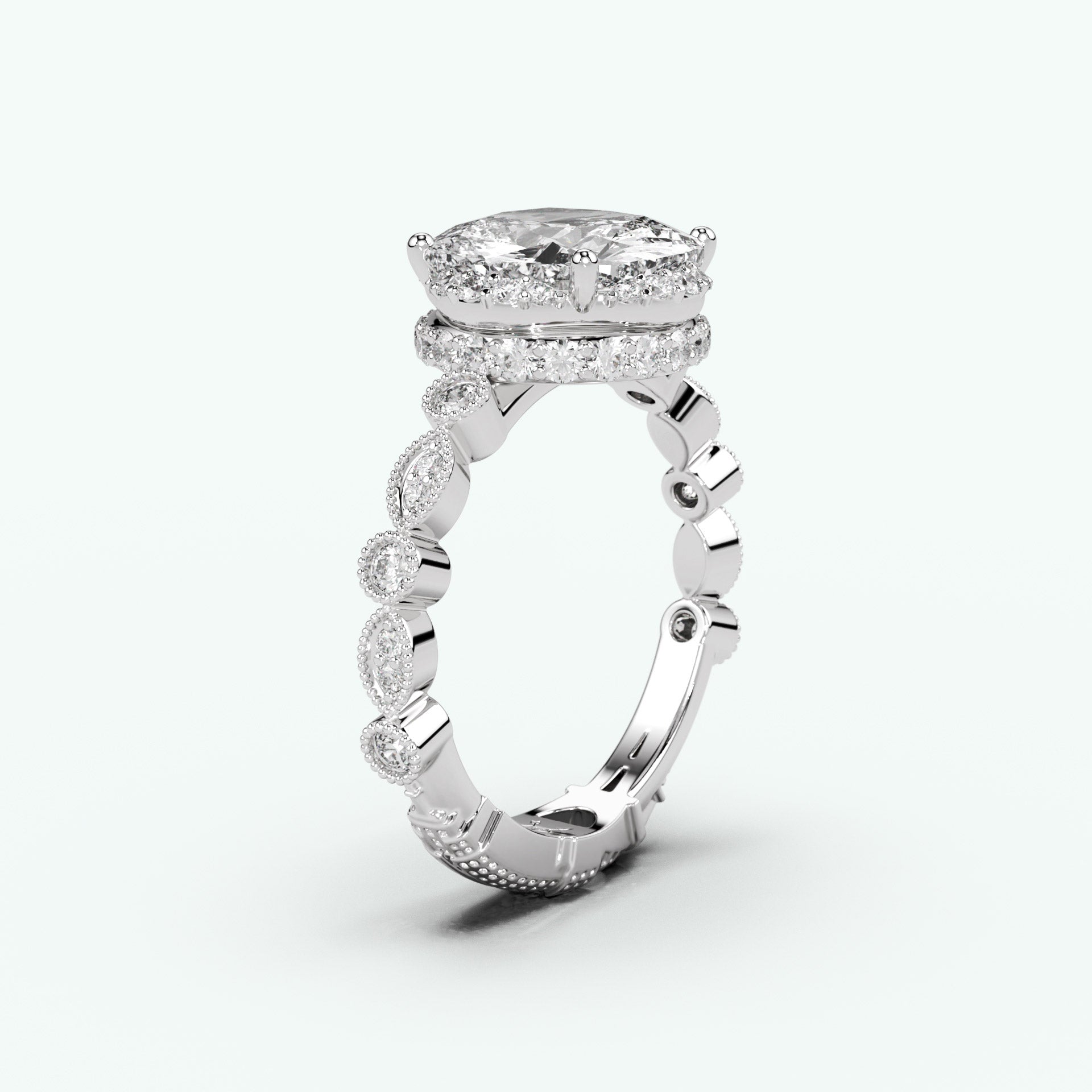 White Gold - Cushion
