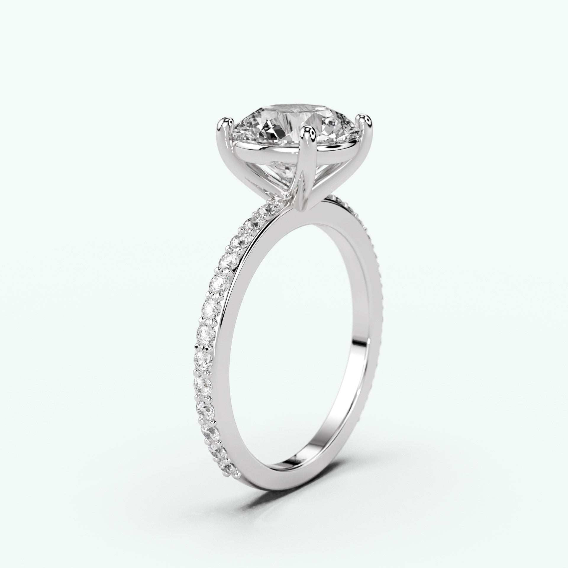 White Gold - Round