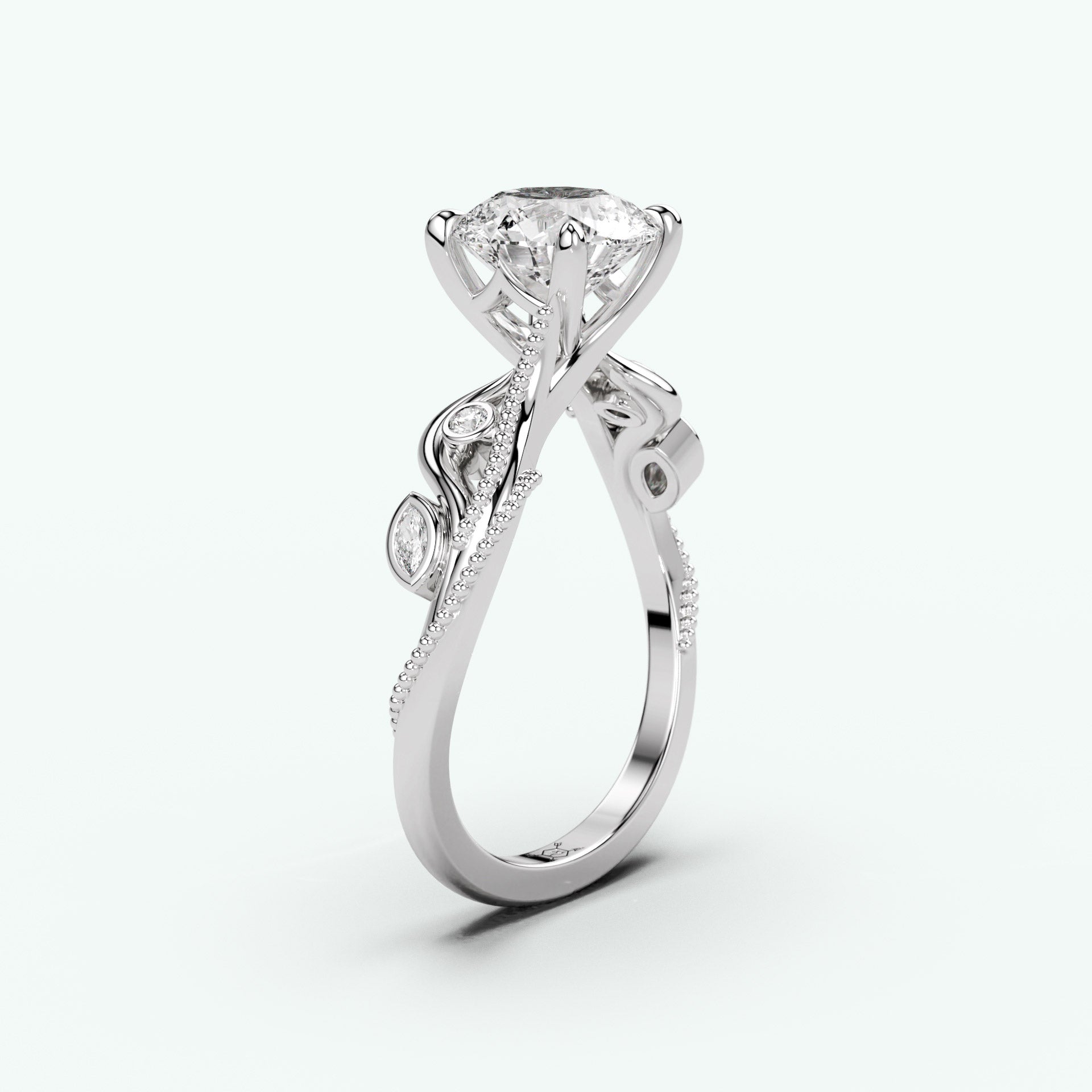 White Gold - Round