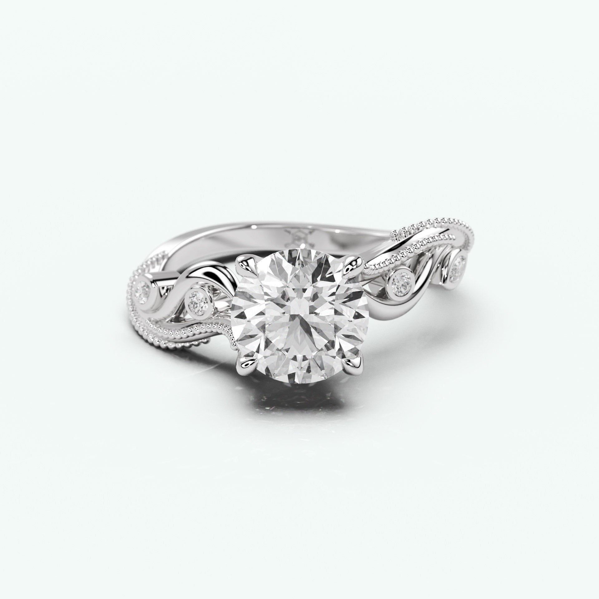 White Gold - Round