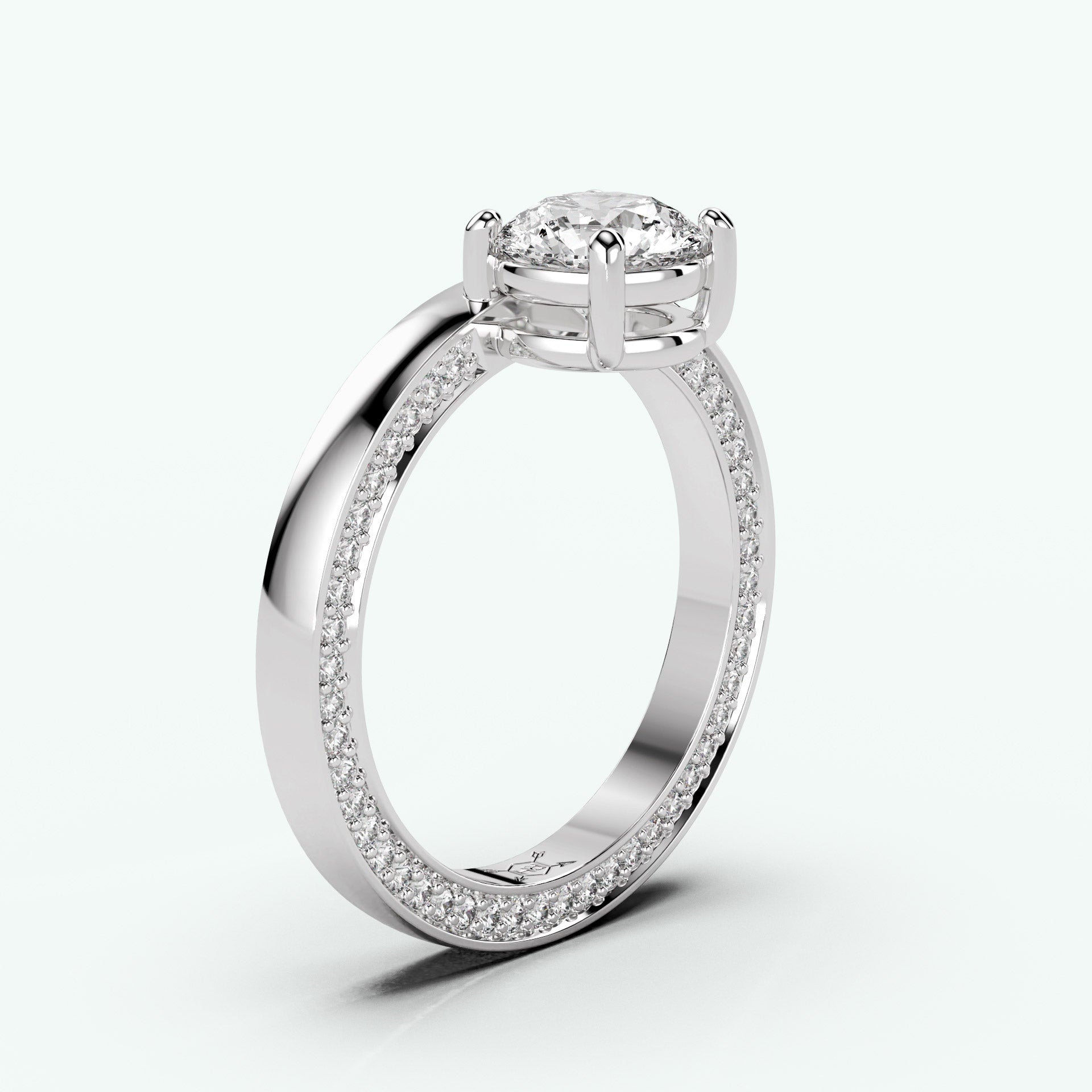 White Gold - Round