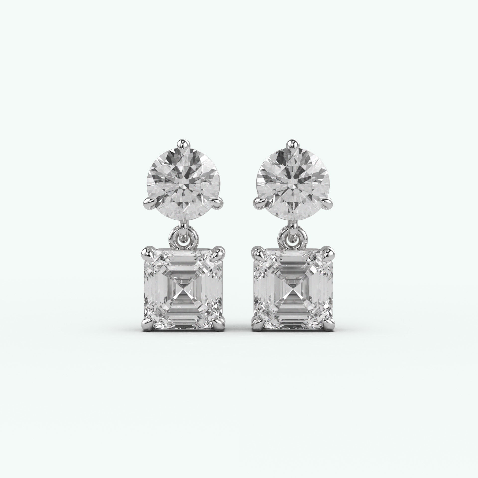 White Gold - Asscher
