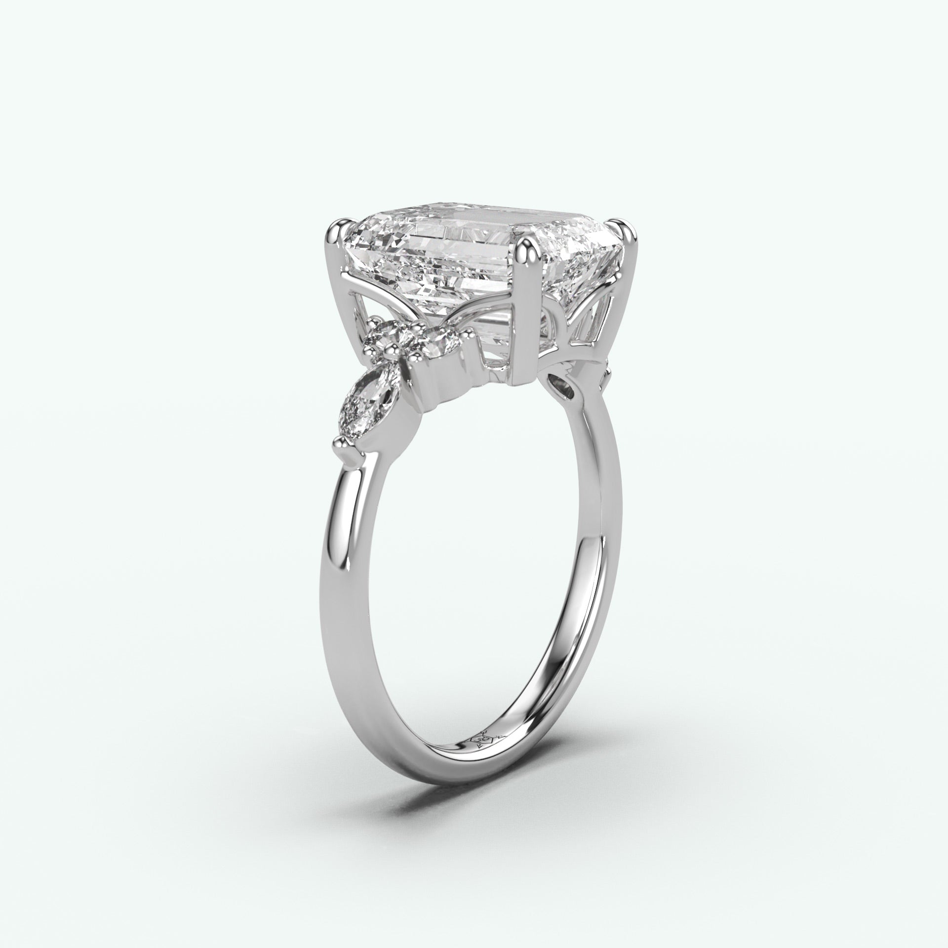 White Gold - Emerald