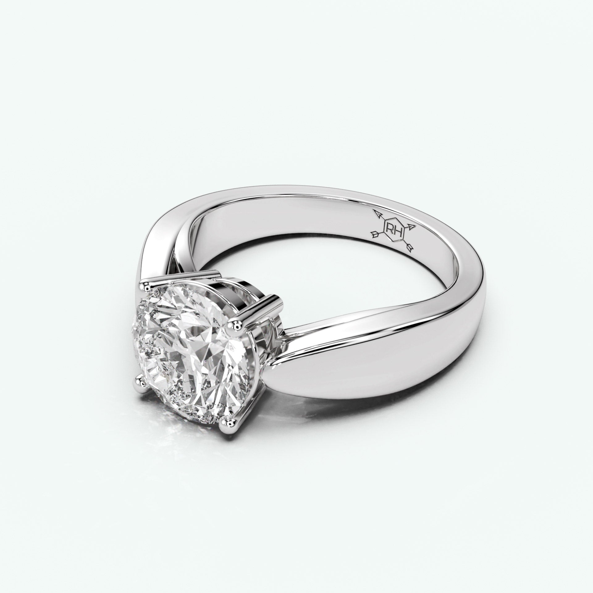 White Gold - Round