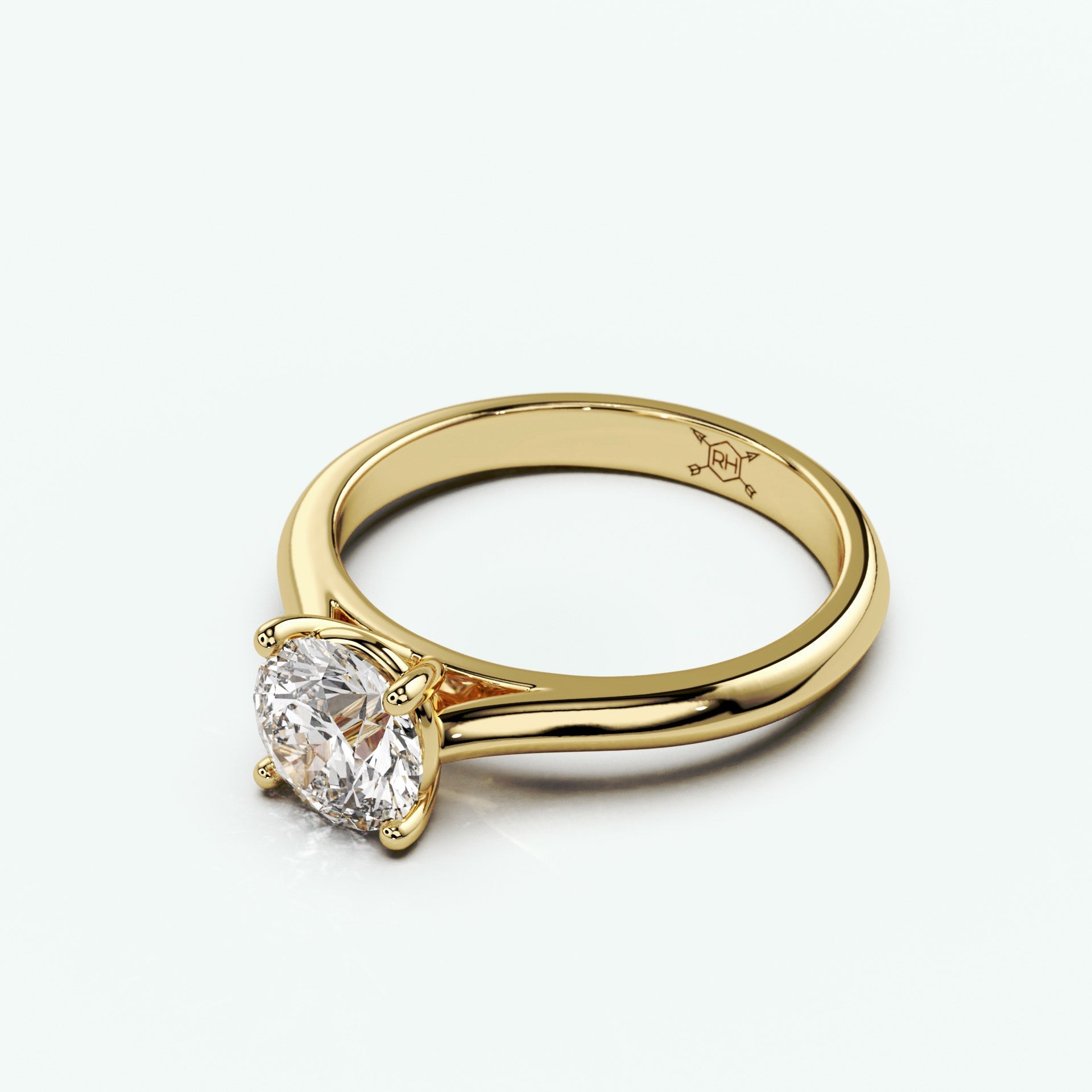 The Vanessa With 4.1 Carat Emerald Shape Lab Grown Diamond
