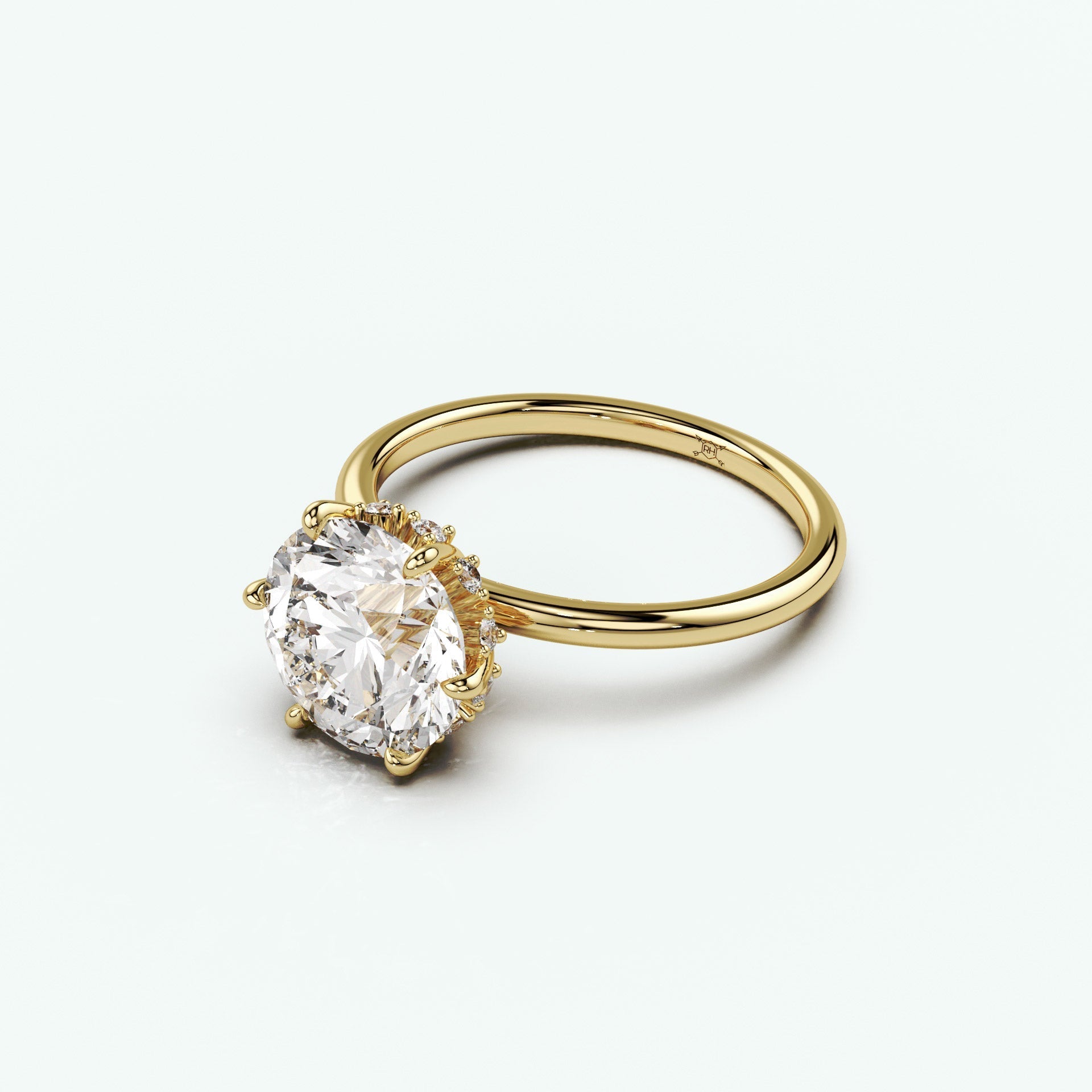 The Sabrina With 2.0 Carat Oval Shape Lab Grown Diamond