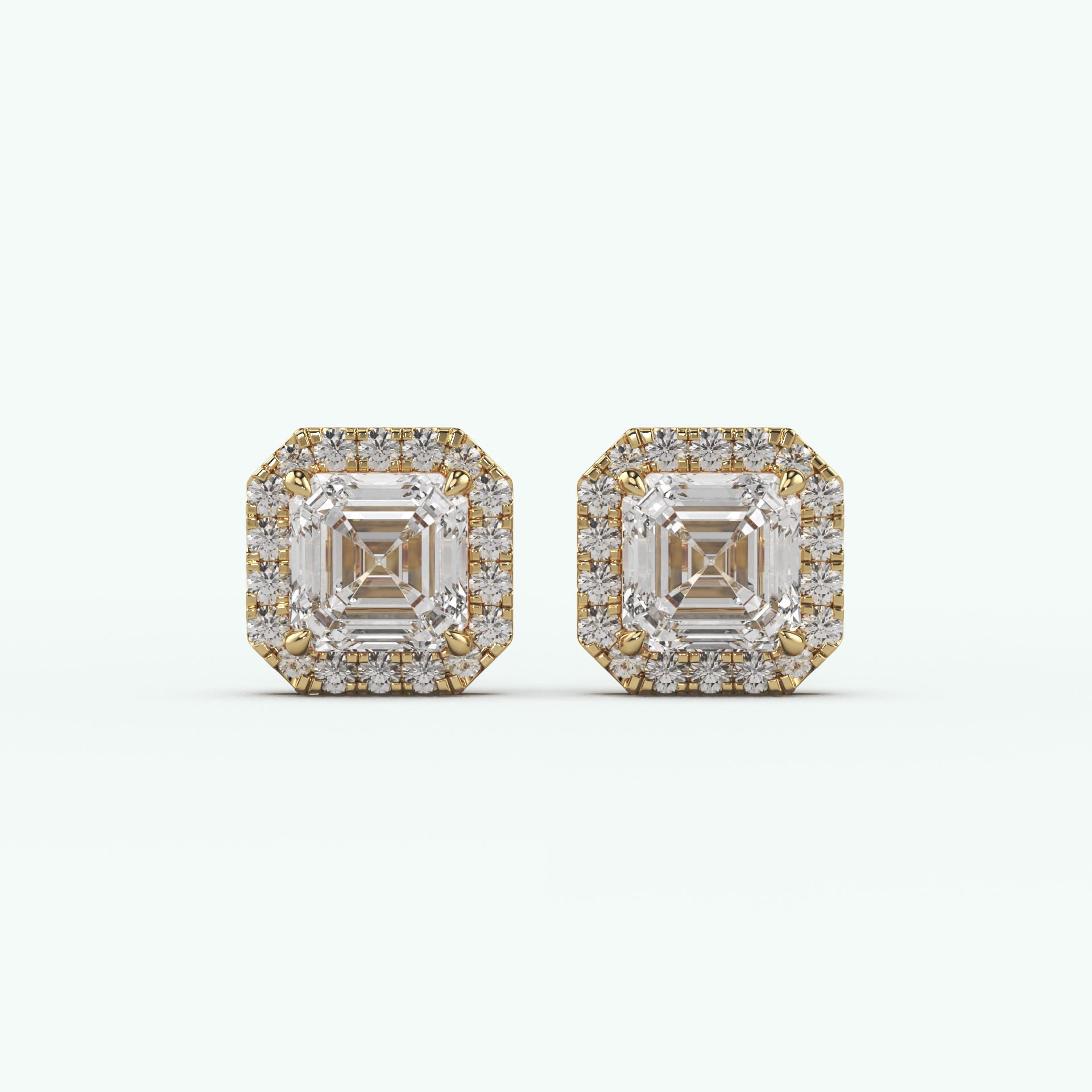 Yellow Gold - Asscher