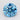 1.02 Carat Round Cut Fancy Blue