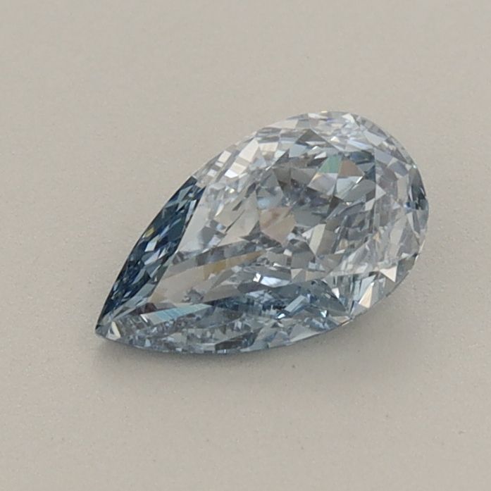 0.52 Carat Blue VVS2 Pear Diamond – Robin Hood Diamonds